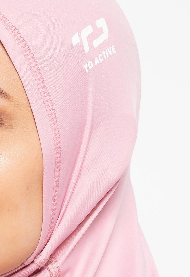 Td Active LH067 Sport Hijab Alfa Dusty Pink