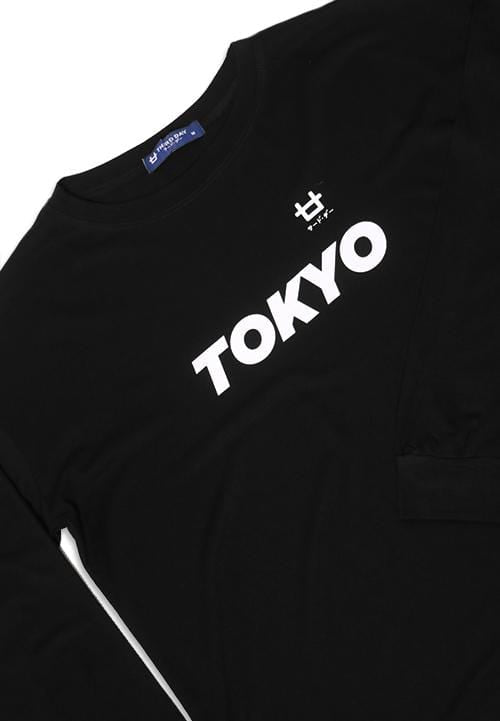 Third Day LTC69 lv tokyo logo hitam kaos hijab ladies