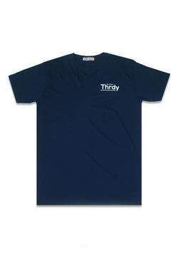 Third Day MTC82B small thrdy lestbreast nv T-shirt Navy