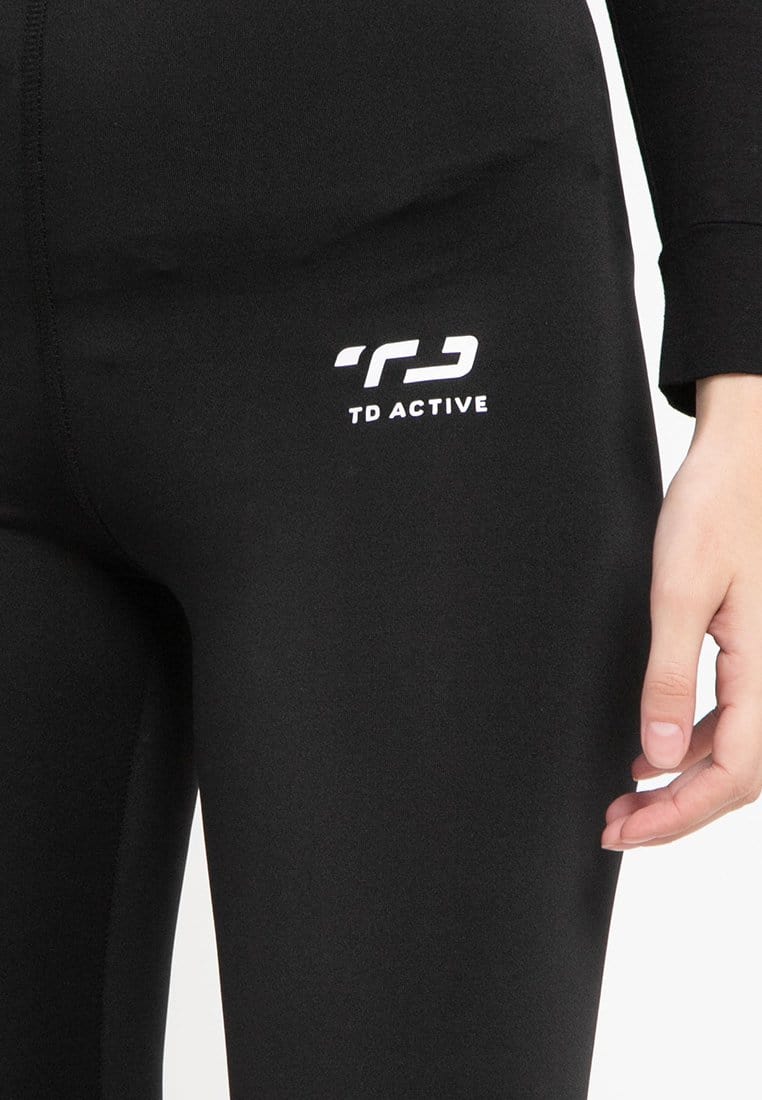 Td Active LB029 compression legging full line olahraga wanita black