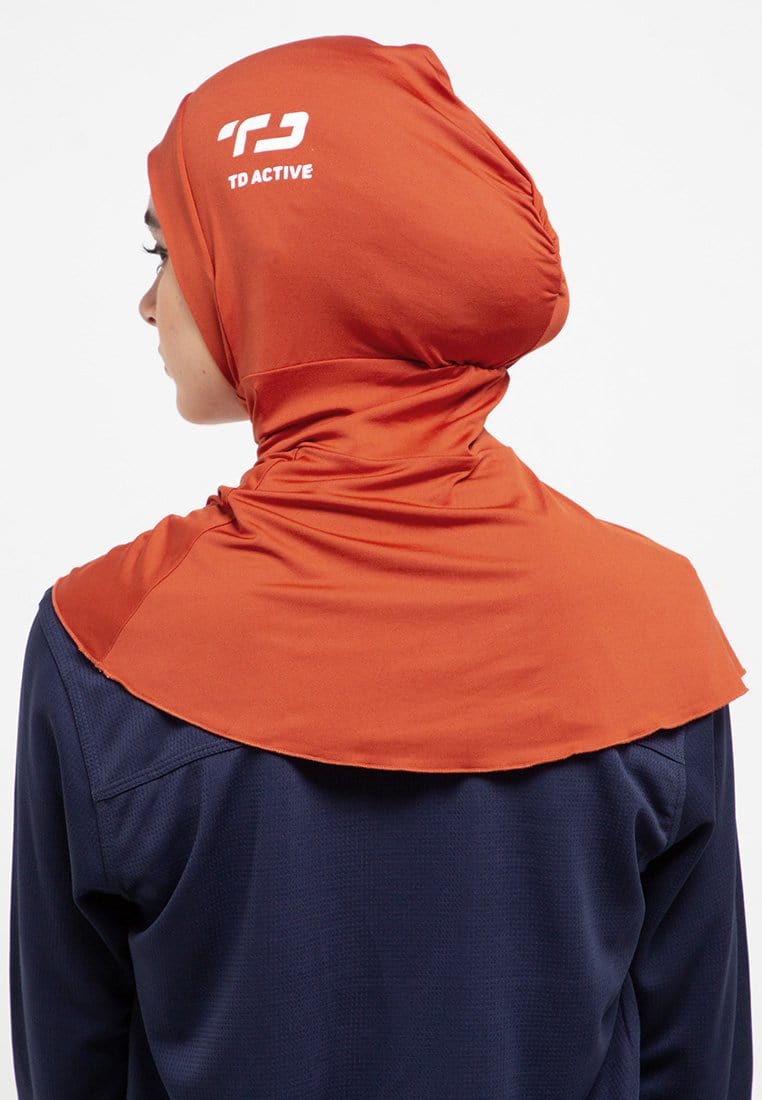 Td Active LH002 sport hijab betta terracotta