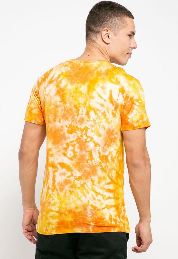 MTH36 thirdday tie dye yellow peach unisex t-shirt