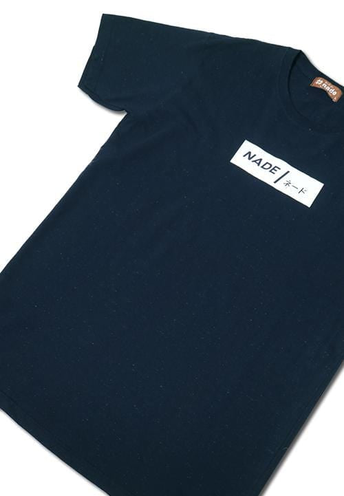 Nade NT281 nade slash on white nep nvy kaos pria Navy