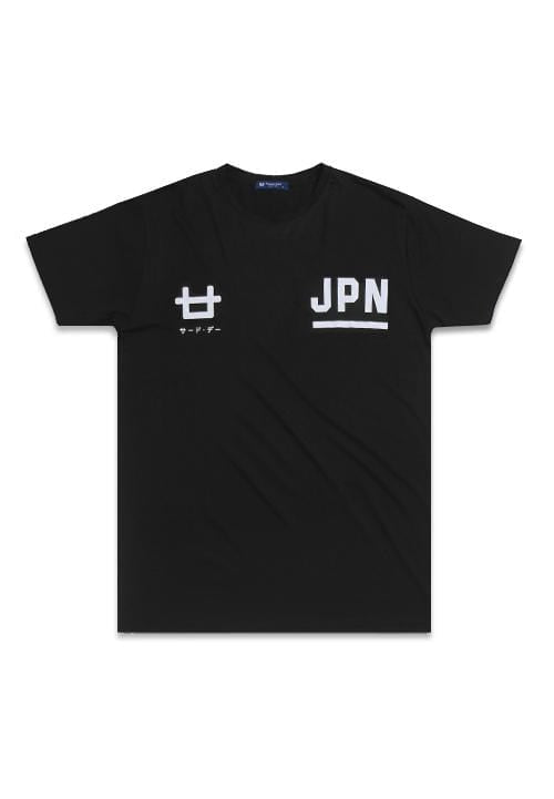 Third Day MTC55C logo JPN blk T-shirt Hitam