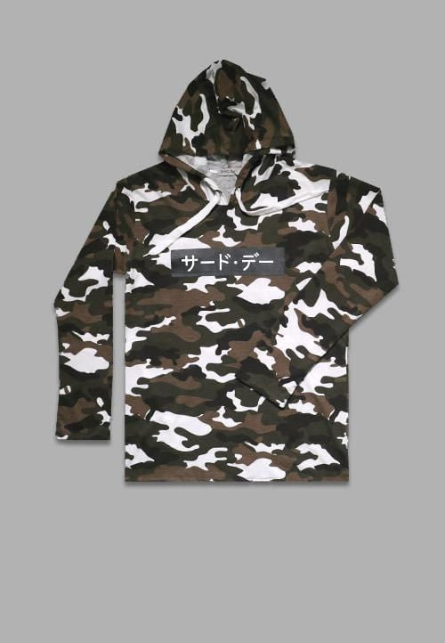 MT967U Men Hshirt camo katkana gr-wh