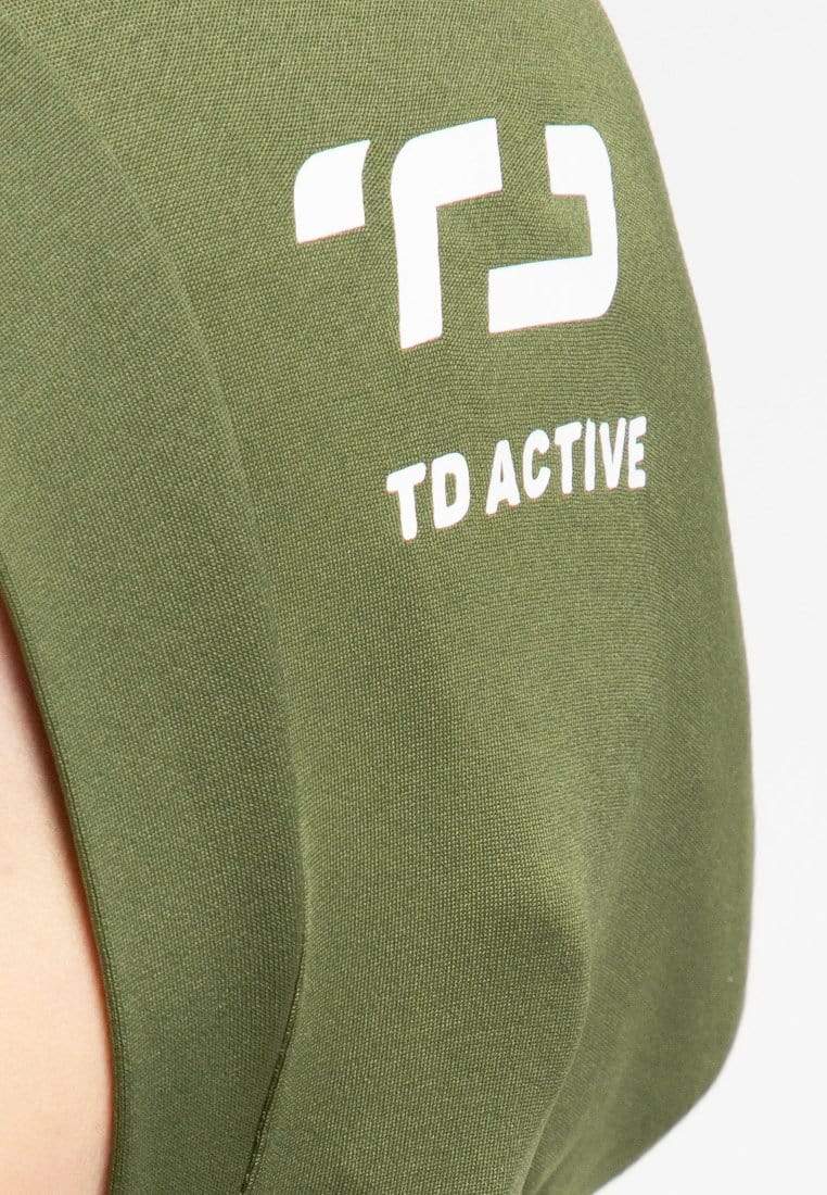Td Active LH004 sport hijab betta green army