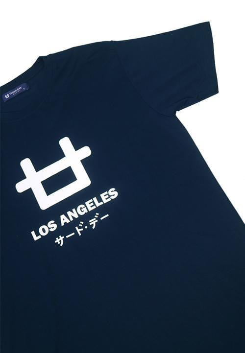 Td Friends MTC83B los angeles logo nv T-shirt Navy