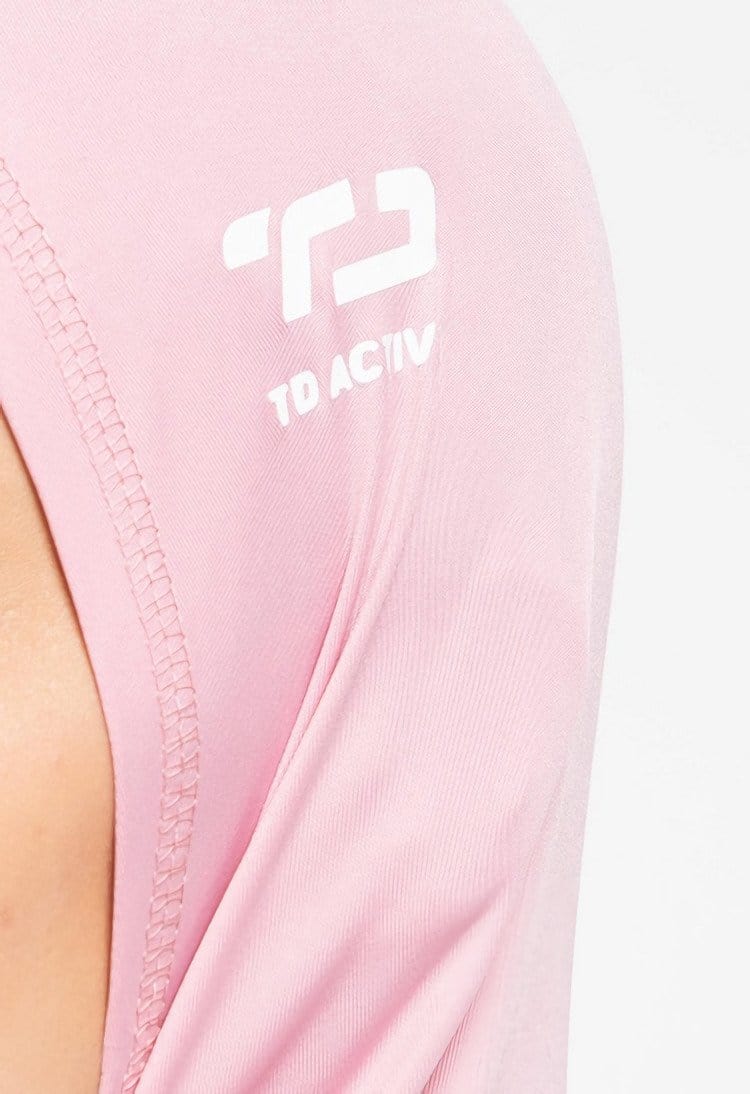 Td Active LH068 Sport Hijab Delta Dusty Pink