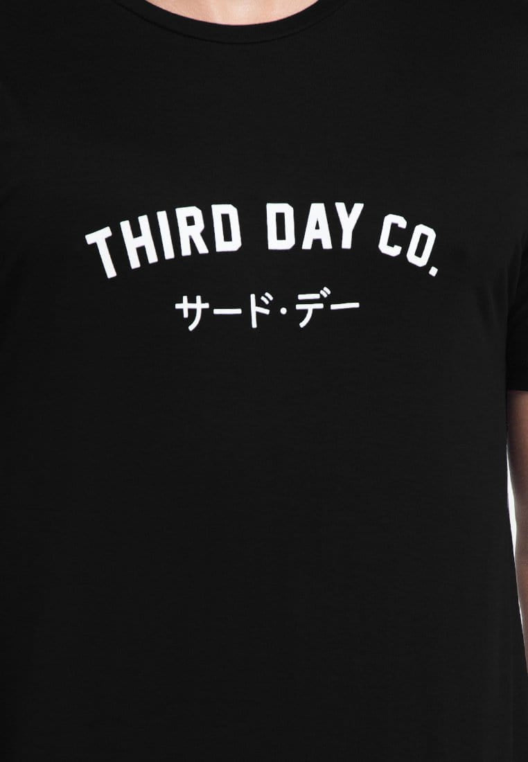 Third Day MTH45 tdco t-shirt kaos unisex tangan pendek hitam black