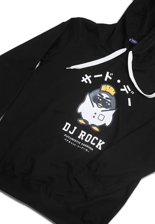 Td Friends MO109C hoodies dj rock futuristic blk Hoodie Hitam