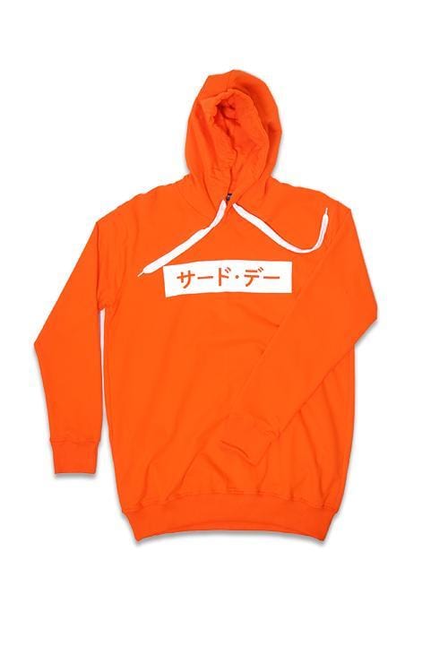 Third Day MO156 hoodies invert katakana orange bright