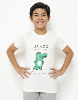 Td Kids BT170 kaos anak draco shine eyes white