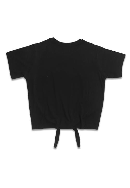 Third Day LTB31D crop CK td simple blk T-shirt Hitam