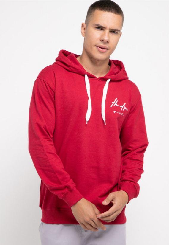 Third Day MO193 hoodies casual pria dakir thdy sign merah ati