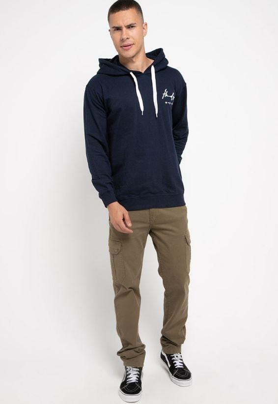 Third Day MO191 Hoodies Casual Pria Dakir Thdy Sign Navy