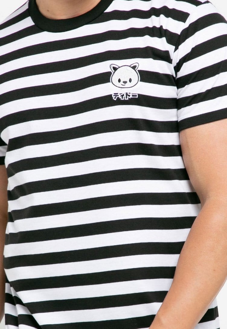Td Friends MTH50 thirdday stp stripe black white tido dakir t-shirt unisex pria