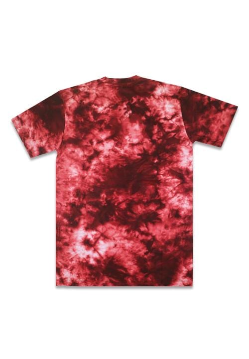 Third Day MTE82 osaka arc tie dye tiewash mrn Kaos Pria Maroon