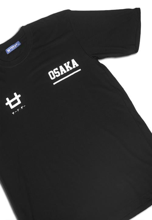 Third Day MTC56B logo OSAKA blk T-shirt Hitam