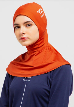 Td Active LH021 Sport hijab betta orange