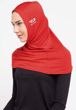 Td Active LH030 Sport hijab alfa merah