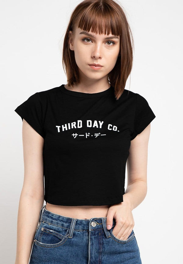 Third Day LTD42 crop tdco hitam black