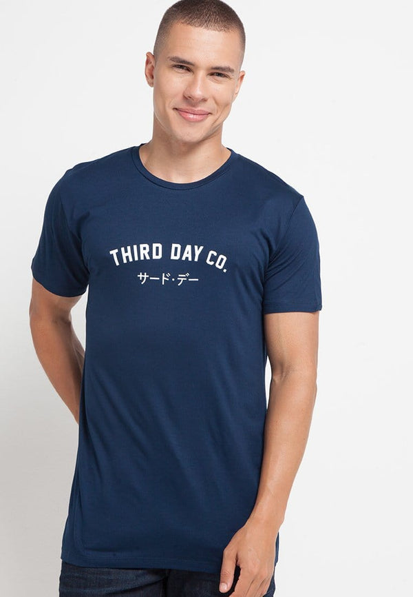 Third Day MTG69 tdco kaos pria unisex navy