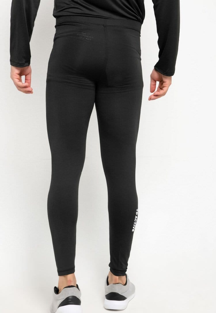 Td Active MB069 on calf compression legging olahraga pria black