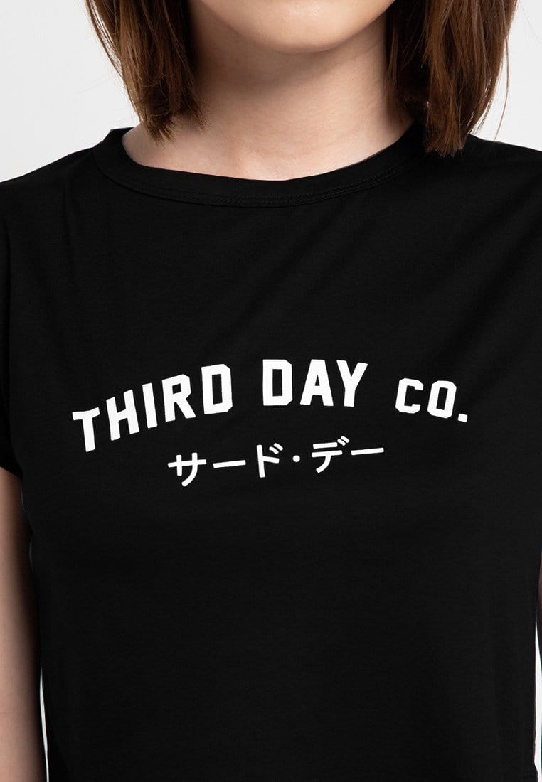 Third Day LTD42 crop tdco hitam black