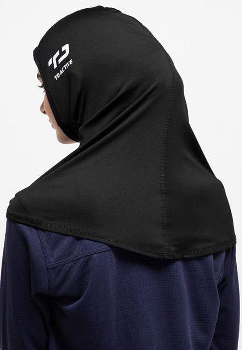 Td Active LH014 sport hijab alfa Hitam