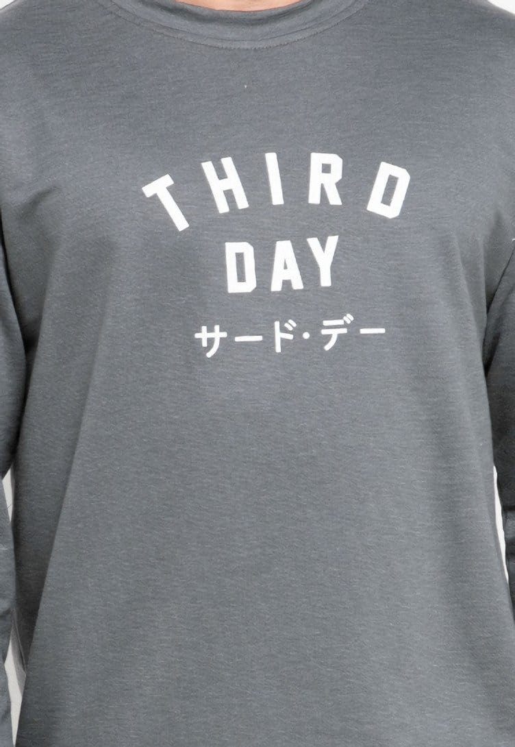 Third Day MOA02 sweater td simple grey men