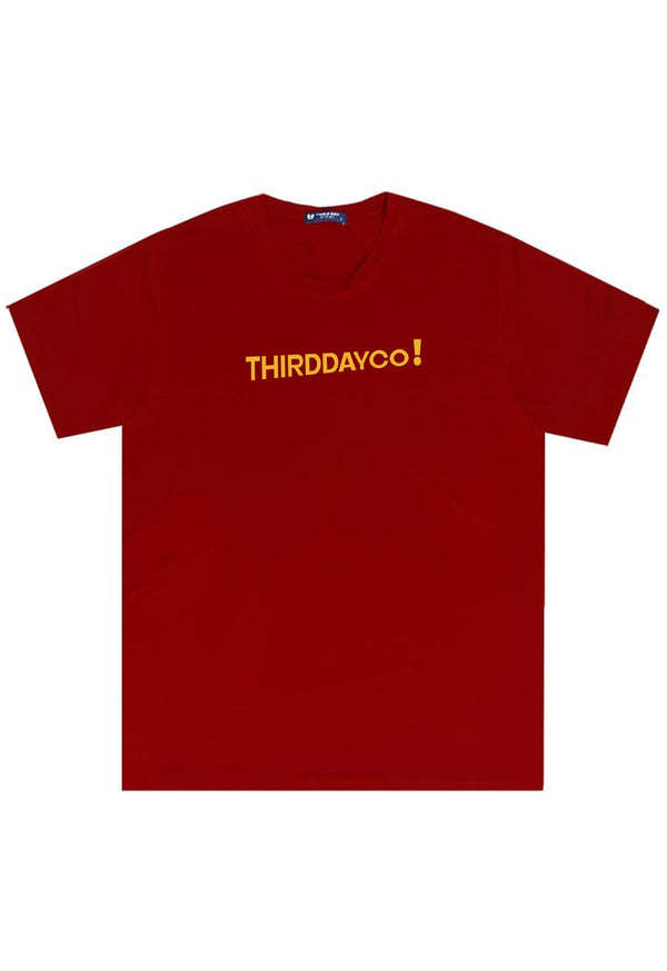 MTP68 kaos instacool adem stretch menyerap panas pria distro "thirddayco!" merah maroon