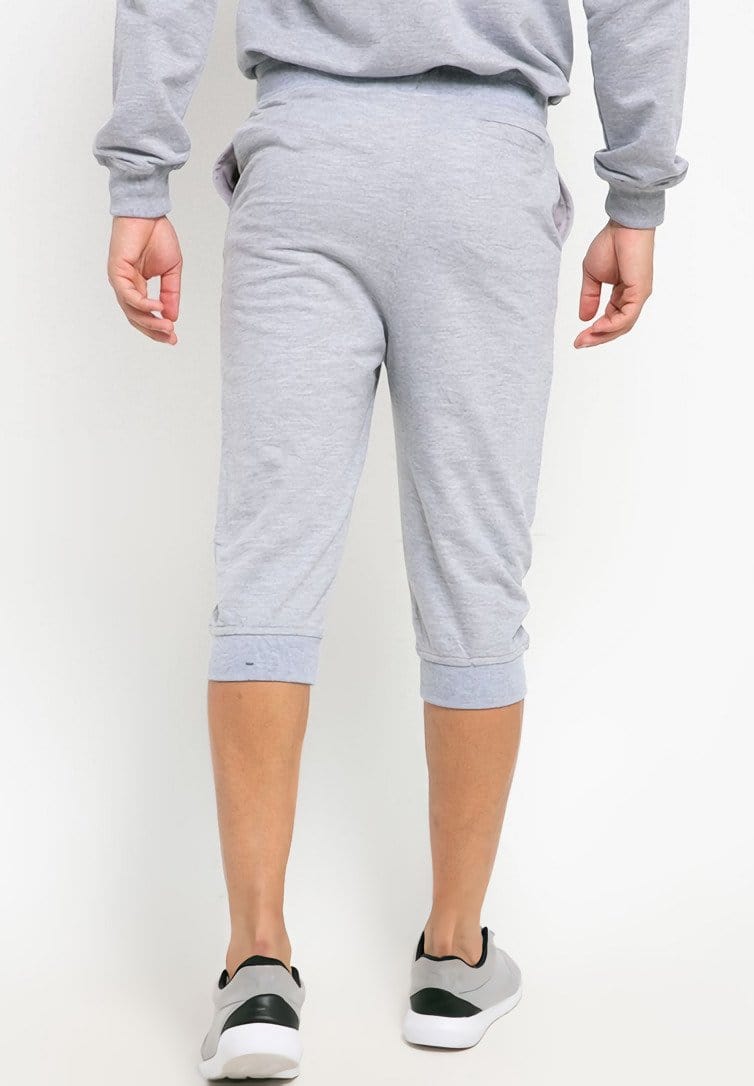 Third Day MB073 td active short jogger celana pendek grey misty m71 abu