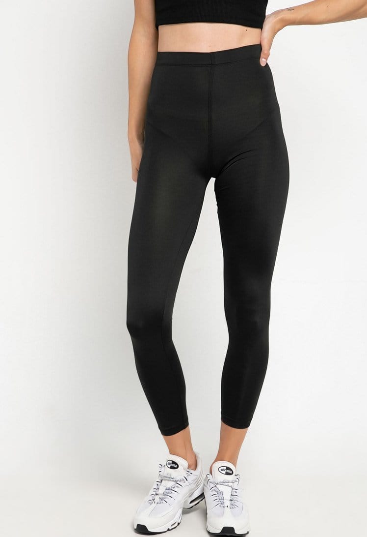 Td Active LB039 on calf compression legging olahraga wanita black