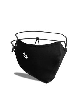 Third Day AMB12 Masker headloop Kain 2 ply + 1ply washable lulus uji SNI logo hitam