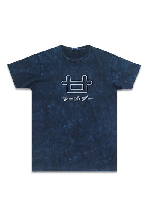 Third Day MTD23C washtess logoicon outline T-shirt Navy