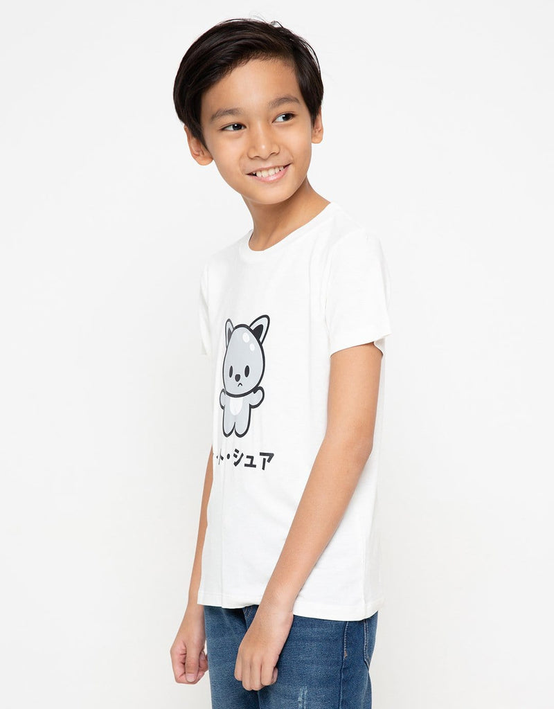 Td Kids BT171 kaos anak tido confused white