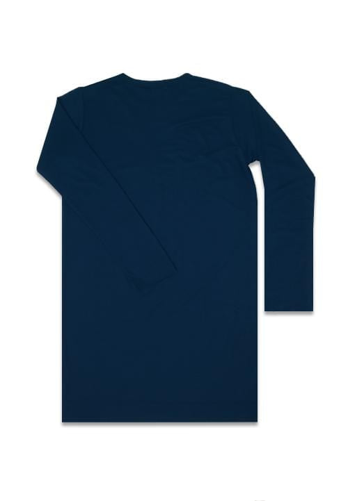 Third Day LTC76 mls logo outline navy hijab lengan panjang