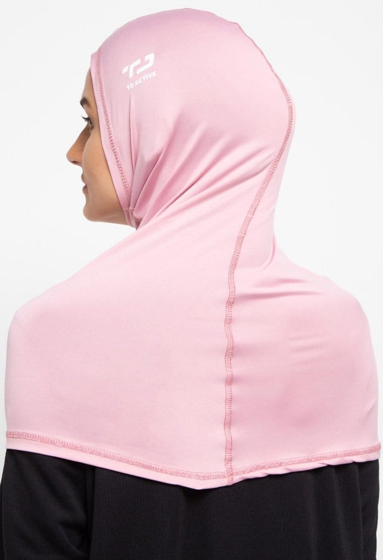 Td Active LH067 Sport Hijab Alfa Dusty Pink