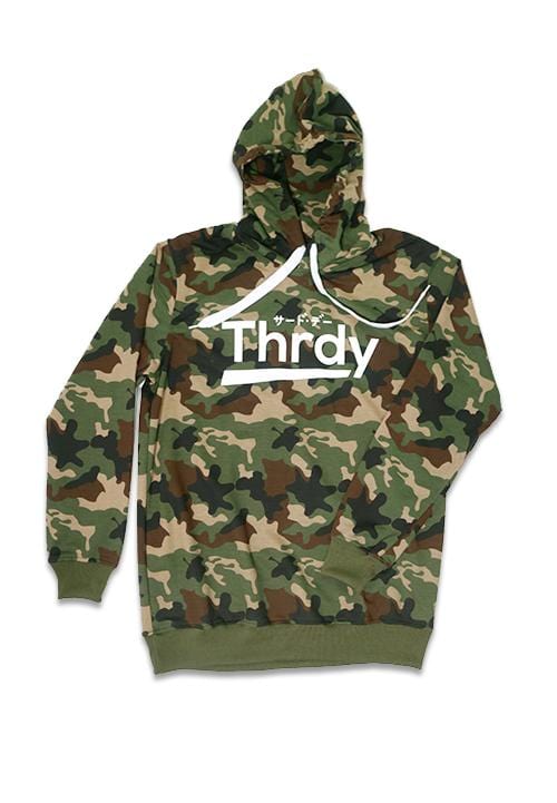 Third Day MO133F hoodies Thrdy camo gr-olv