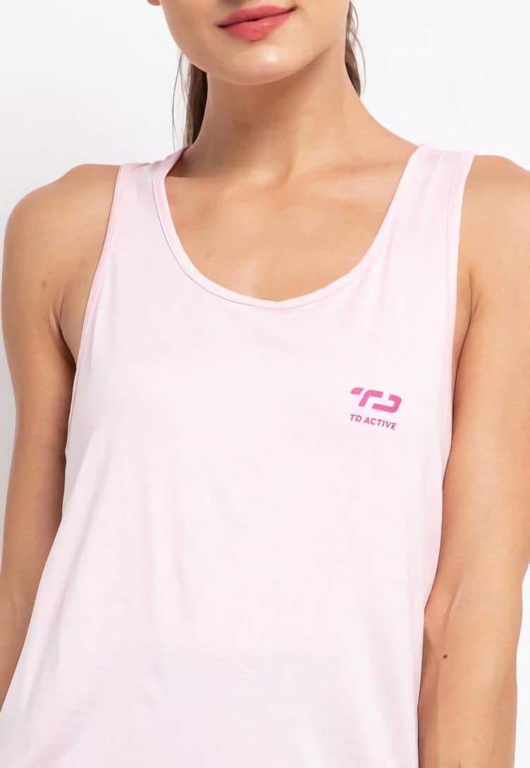 Td Active LS061 YLJ yoga sleeveless pink