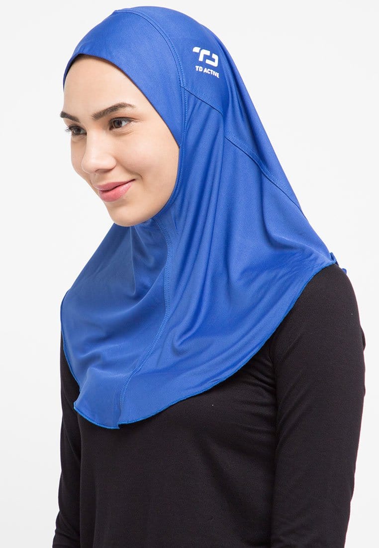 Td Active LH036 Sport hijab zeta biru