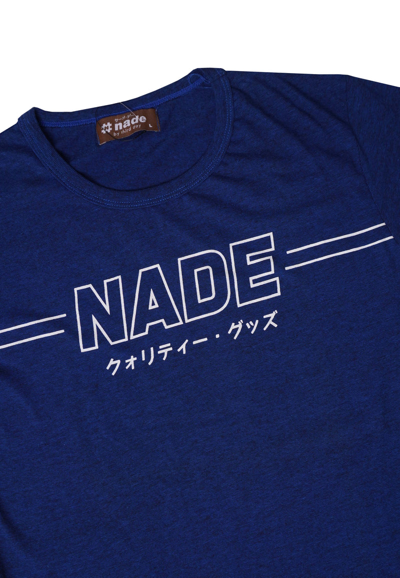 FT025W s/s Lds Nade Outline blue