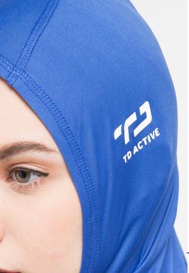 Td Active LH031 Sport hijab alfa biru