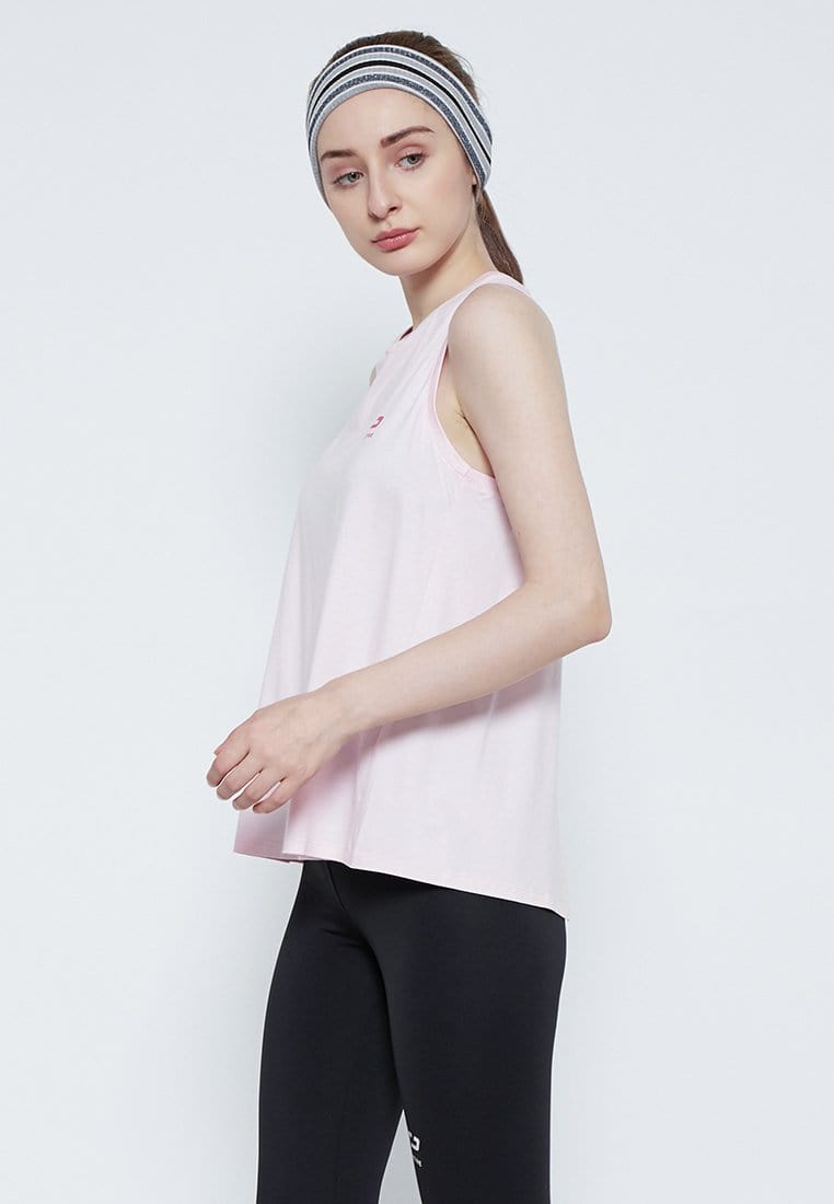 Td Active LS062 YB2 yoga sleeveless pink