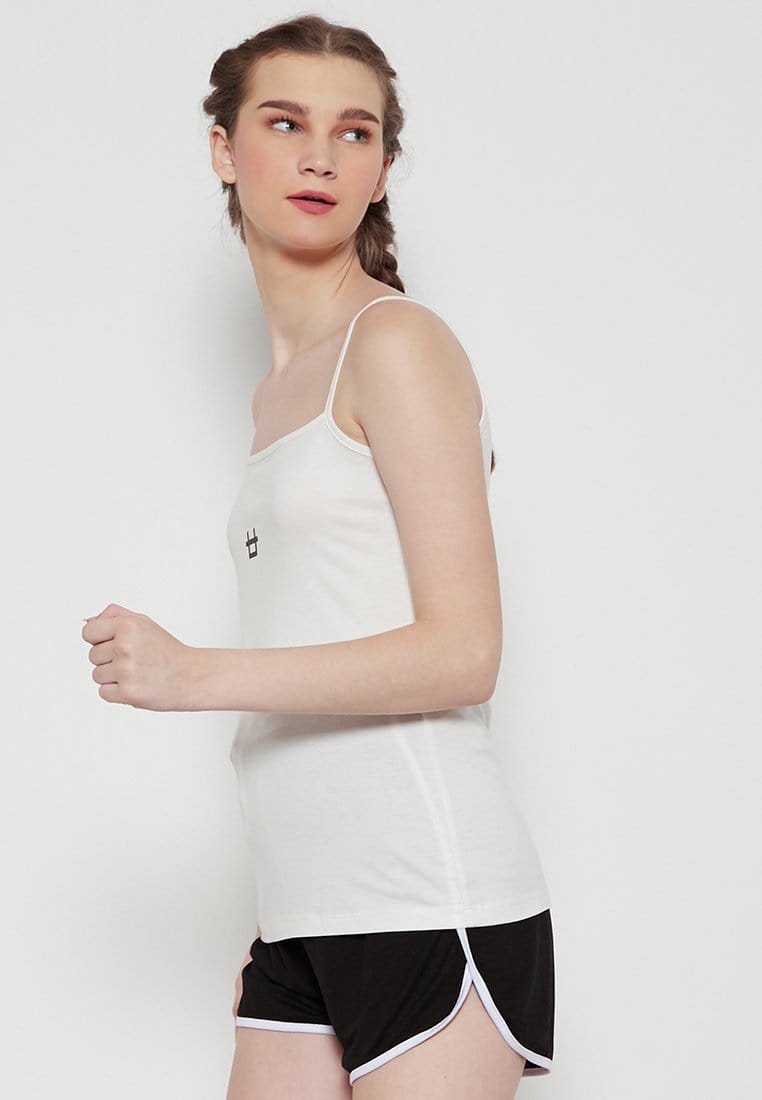 Third Day LTD15 HEM camisole kamisol tanktop tali logo white