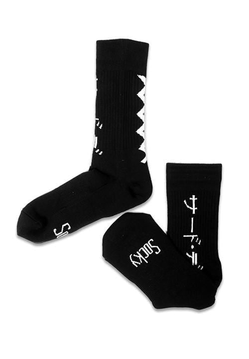 Third Day AM038Y TD Sock Ver Zigzag blk x Socky