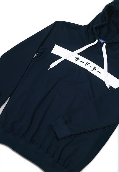 MO018Z Men Hood Katakana invt nv