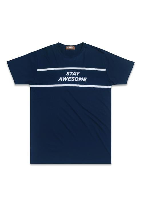 Nade NT210B stay awesome T-shirt Navy