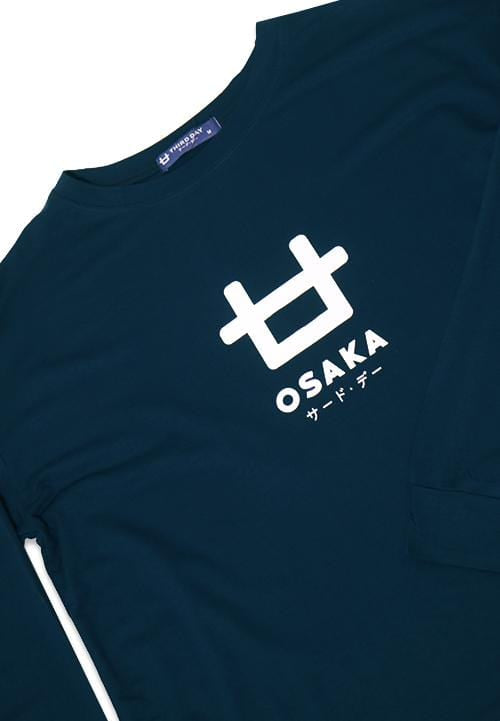 Third Day LTC66 lv osaka logo navy kaos hijab ladies