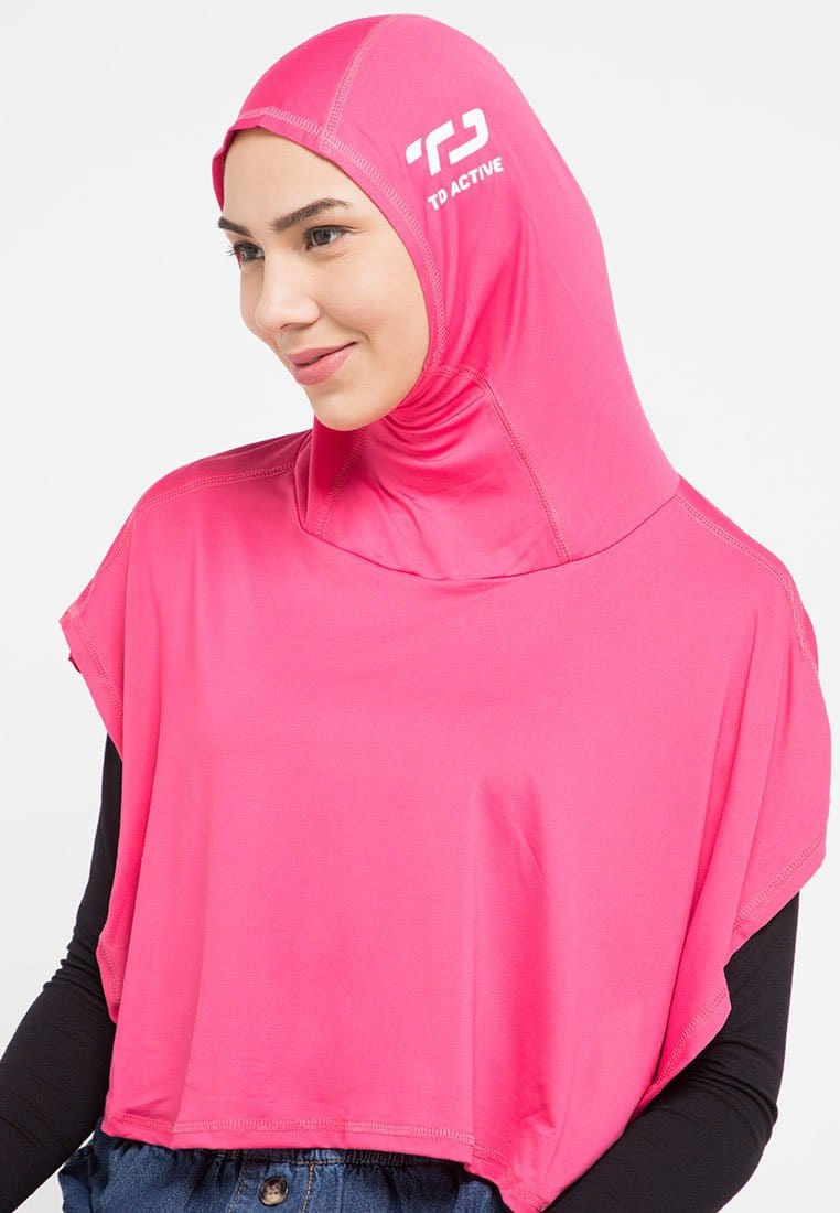 Td Active LH018 Sport hijab delta pink